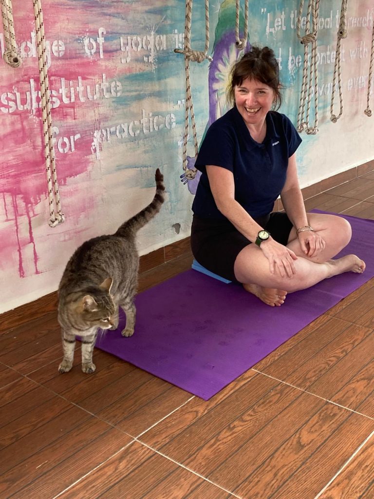 Clare Tunstall Yoga teacher
